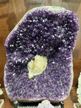 Load image into Gallery viewer, Uruguayan Amethyst &amp; Calcite Geode
