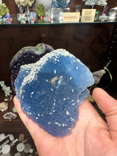 Load image into Gallery viewer, Blue Step Fluorite 4 w/ Calcite Fujian Province
