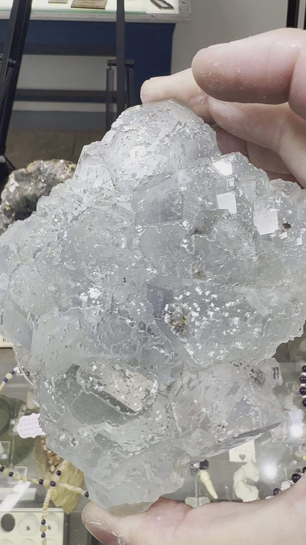 Light Green Clear Step Fluorite Guizhou Mine