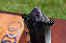 Load image into Gallery viewer, Rainbow Obsidian 8mm 7.5&quot; Bracelet
