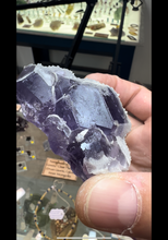 Load image into Gallery viewer, Manoahan Mine Purple Step Fluorite with Quartz
