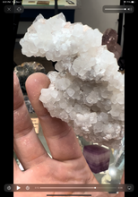 Load image into Gallery viewer, Clear Step Fluorite with Calcite Huanggang Mine
