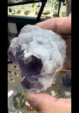 Load image into Gallery viewer, Manoahan Mine Purple Step Fluorite with Quartz
